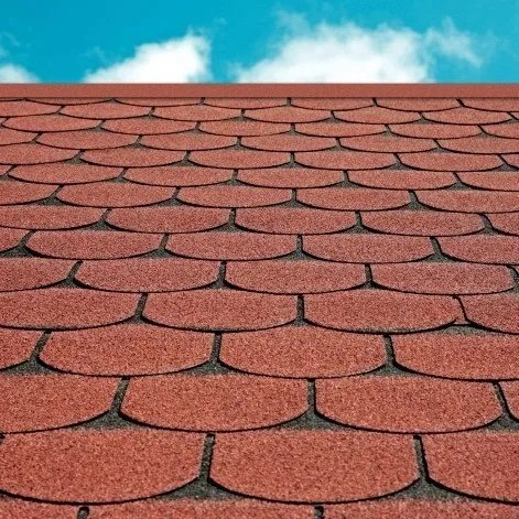 SİM SHINGLE KLASİK KIRMIZI-SİYAH MEMBRAN-2,56 m2 (adet)