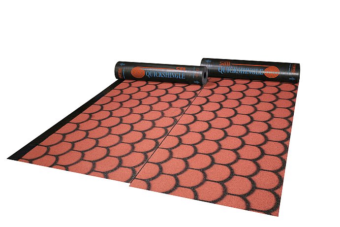 SİM QUICK SHINGLE KLASİK MİX KIRMIZI MEMBRAN-10 m2 (adet)