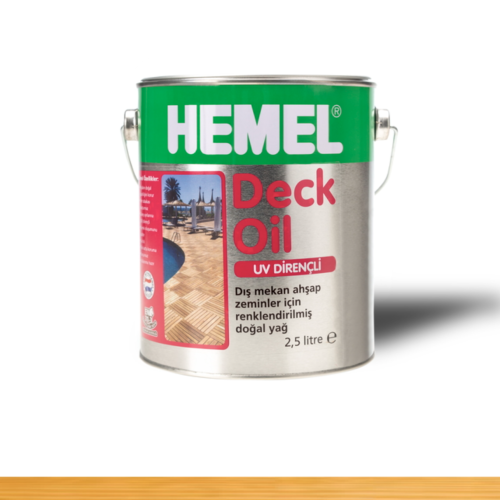 HEMEL DECK OİL LİGHT OAK(2.5lt) (adet)