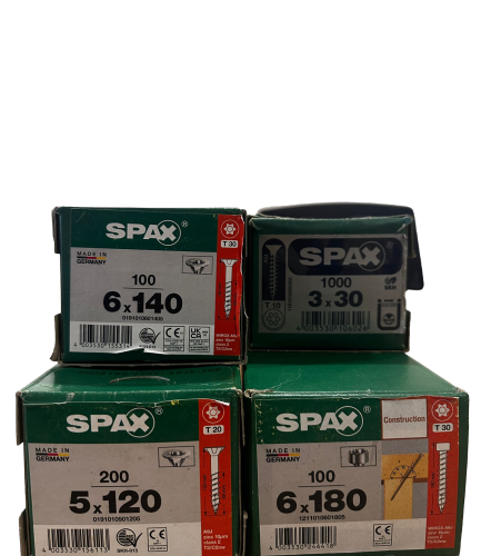 SPAX T STAR PLUS T10 1000 li 3 30 (adet)