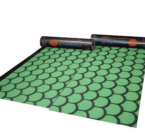SİM QUICK SHINGLE KLASİK MİX YEŞİL MEMBRAN-10 m2 (adet)