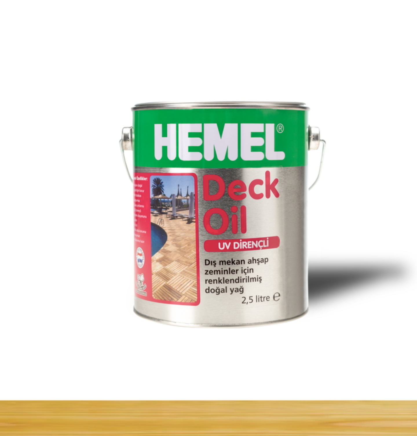 HEMEL DECK OİL ANTIQUE PINE(2.5lt) (adet)