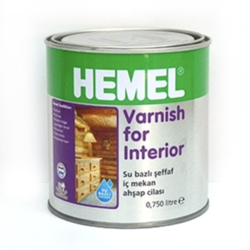HEMEL VARNISH FOR INTERIOR (İÇ MEKAN) 0.75lt (adet)