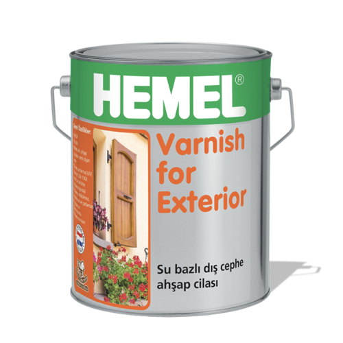 HEMEL VARNISH FOR EXTERIOR (DIŞ MEKAN) 2.5lt (adet)