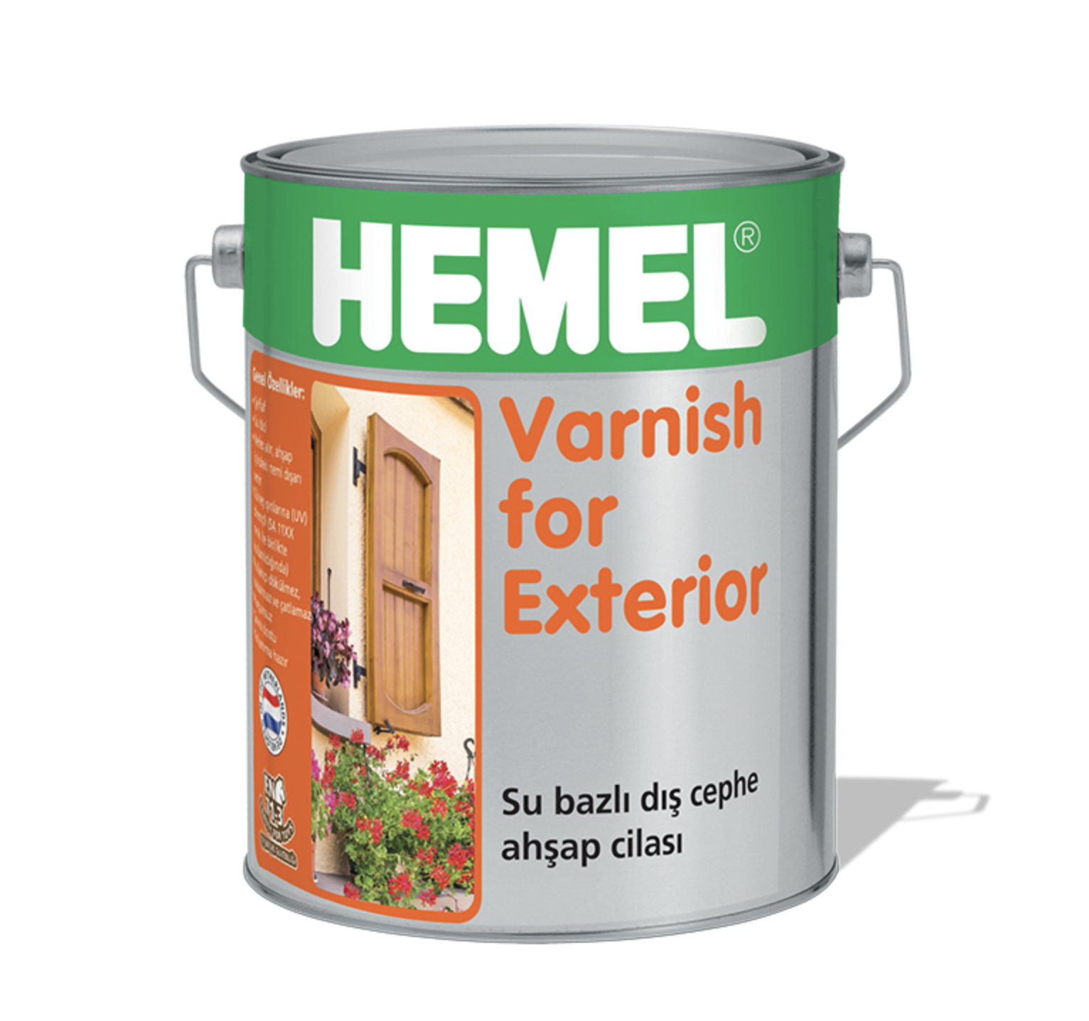 HEMEL VARNISH FOR EXTERIOR (DIŞ MEKAN) 2.5lt (adet)