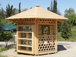 Ahşap Altıgen Çardak Pergola