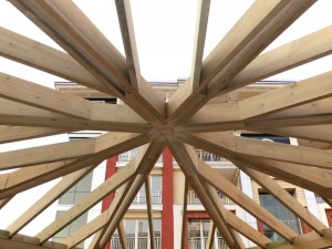 Ahşap Altıgen Çardak Pergola