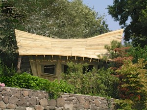 ahşap çocuk evi playpen