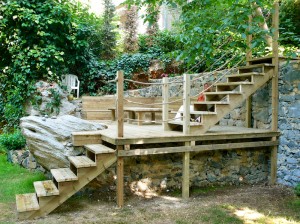Ahşap Deck Dış Mekan Döşemesi