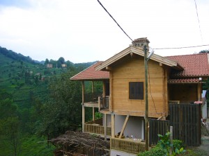meşe ev rize ahşap