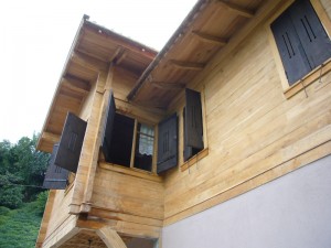 meşe ev rize ahşap