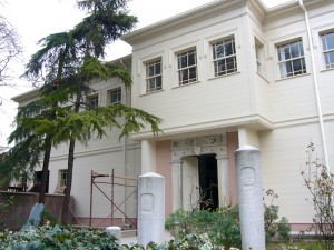 galata mevlevihanesi ahşap