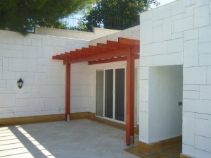Ahşap Gölgelik Sundurma
