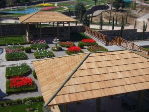 Ahşap Kare Dikdörtgen Çardak Pergola