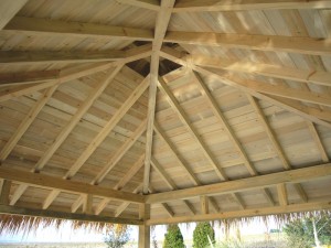 Ahşap Kare Dikdörtgen Çardak Pergola