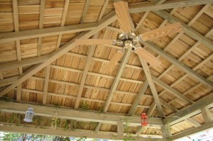Ahşap Kare Dikdörtgen Çardak Pergola