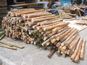 ahşap kazık