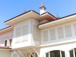 okçular tekkesi ahşap