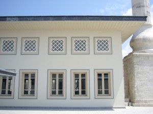 okçular tekkesi ahşap