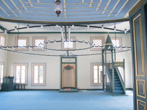 okçular tekkesi ahşap