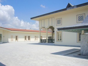 okçular tekkesi ahşap