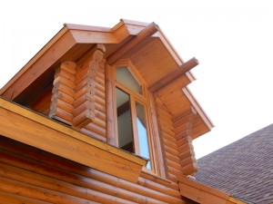kütük ev log house