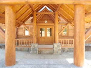 kütük ev log house